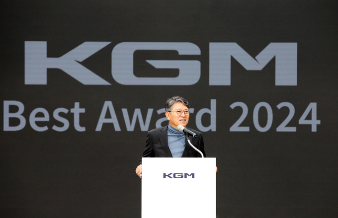 KGM, '베스트 어워드 2024' 개최…우수 임직원 및 파트너사 포상